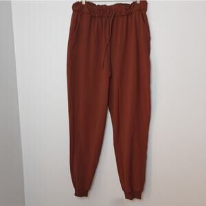 Lululemon Athletica Terracotta Rust Keep Moving Jogger Pants